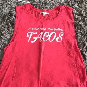 Tacos tank from Express